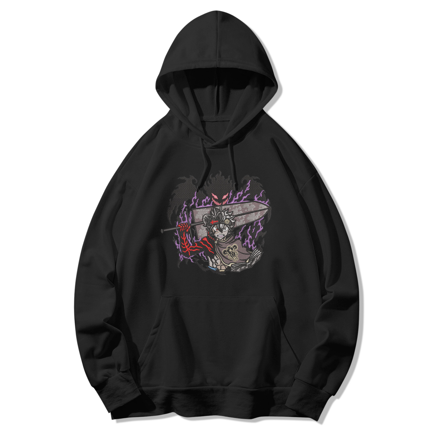 (TERZA🧵🪡) ASTA BLACK CLOVER HOODIE