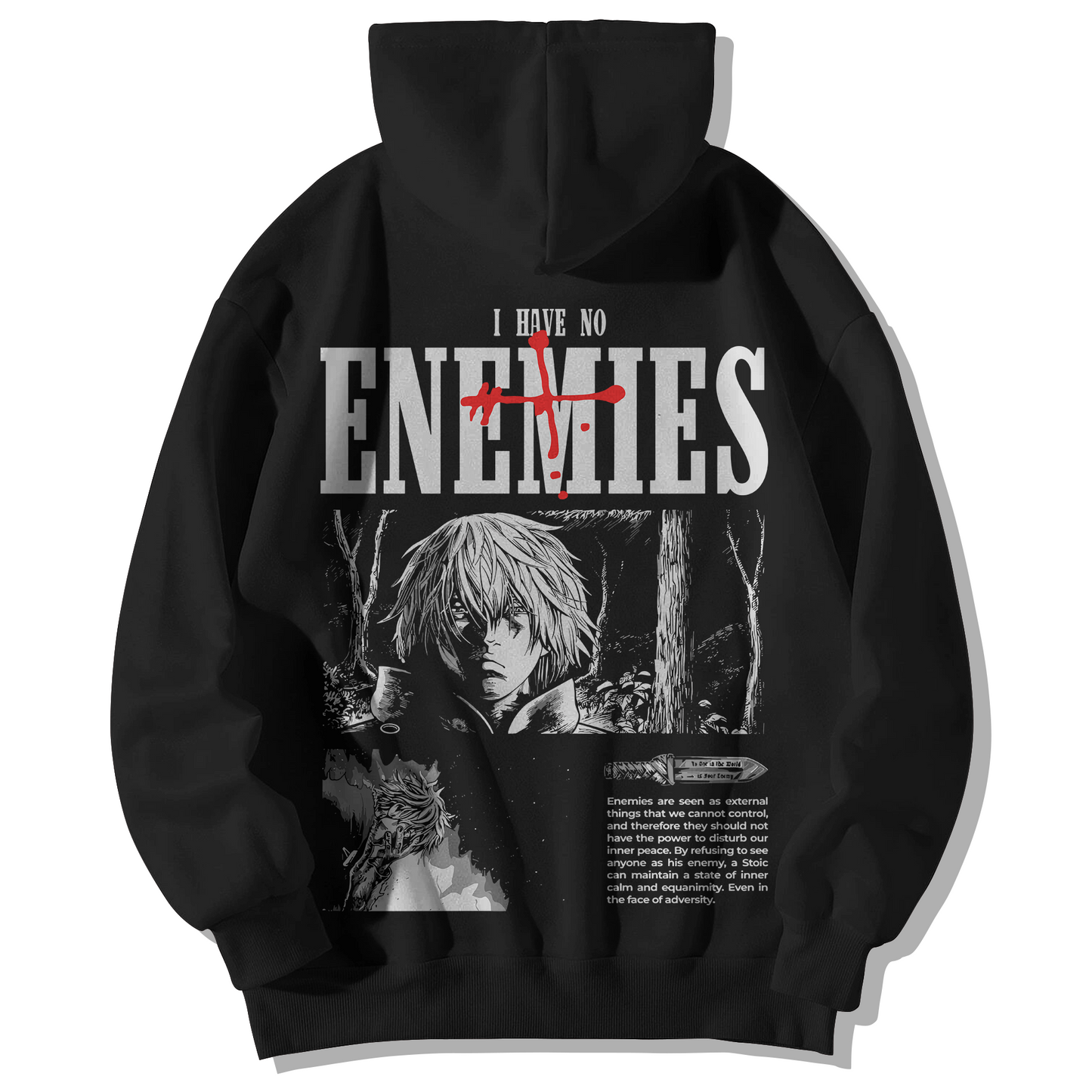 (XXL) ENEMIES HOODIE