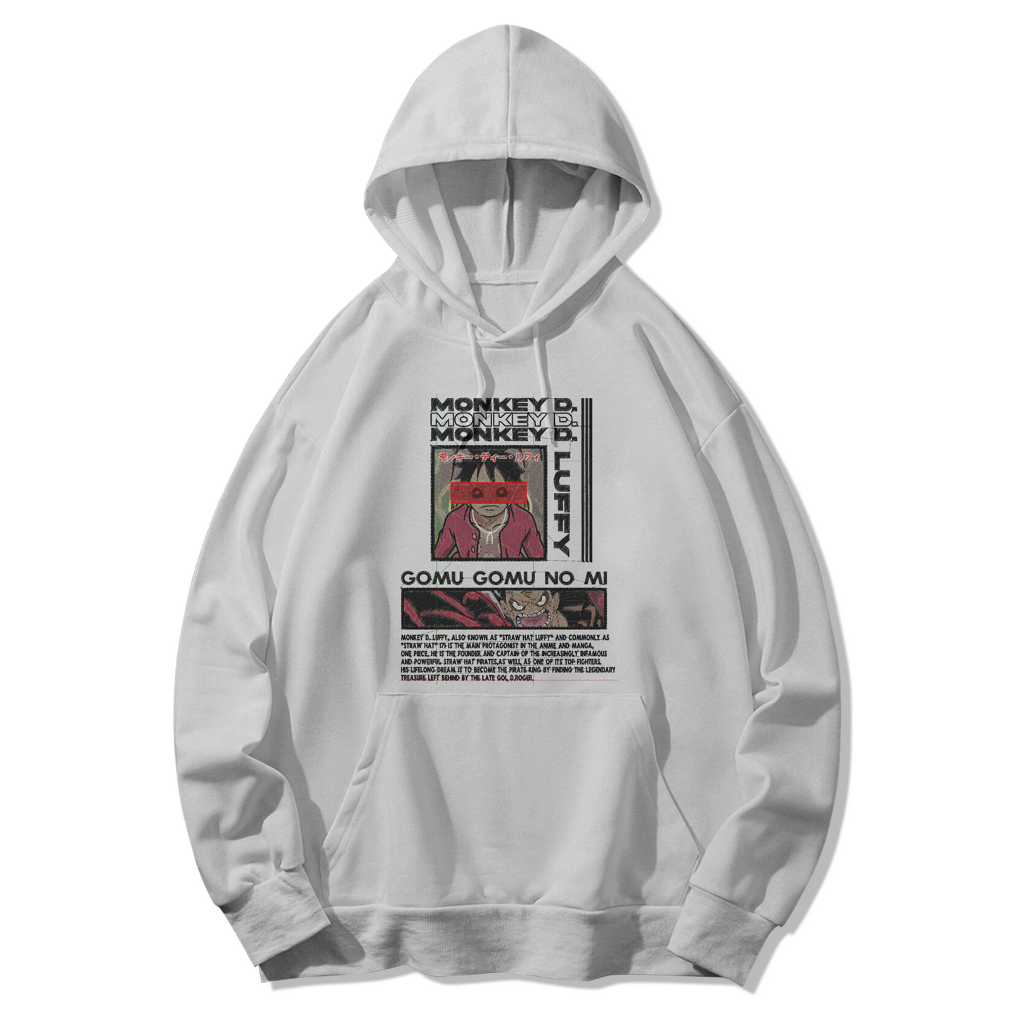 (TERZA🧵🪡) LUFFY HOODIE