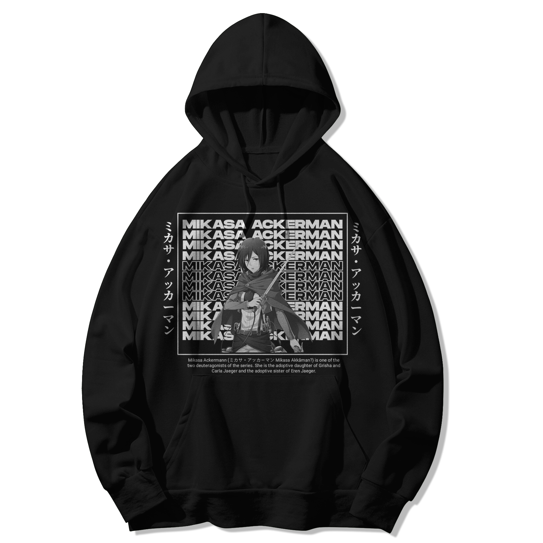 Mikasa ackerman hoodie sale