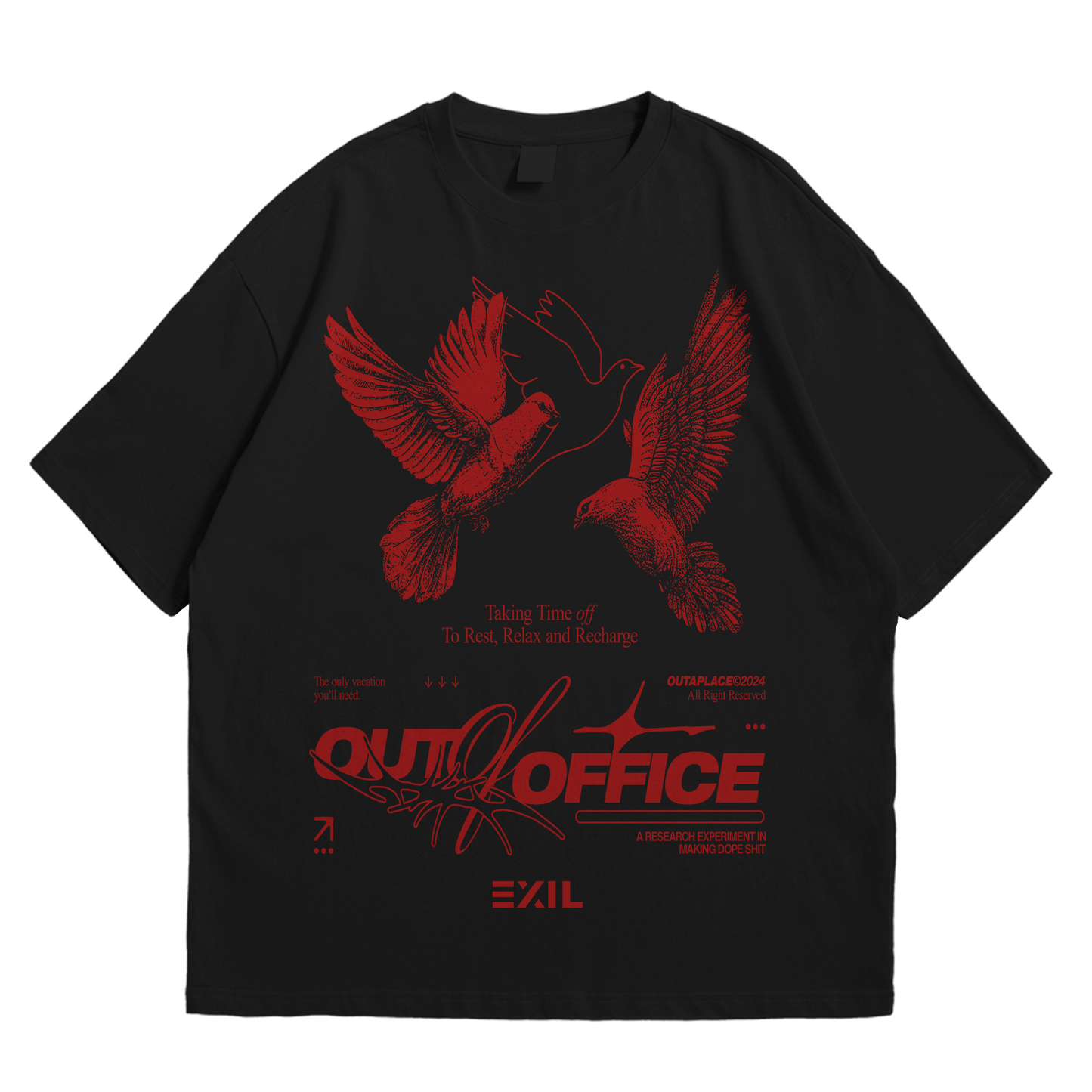 (L) OUT OF OFFICE T-SHIRT 🚨PROMOTION🚨