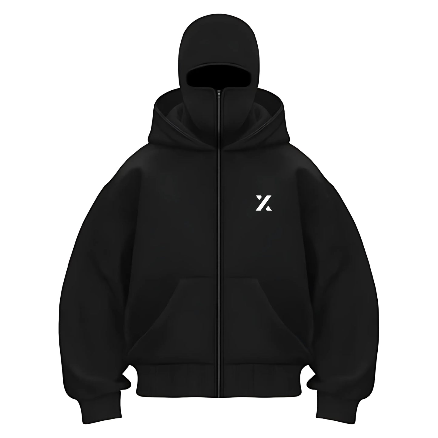 BALACLAVA ZIPPER HOODIE