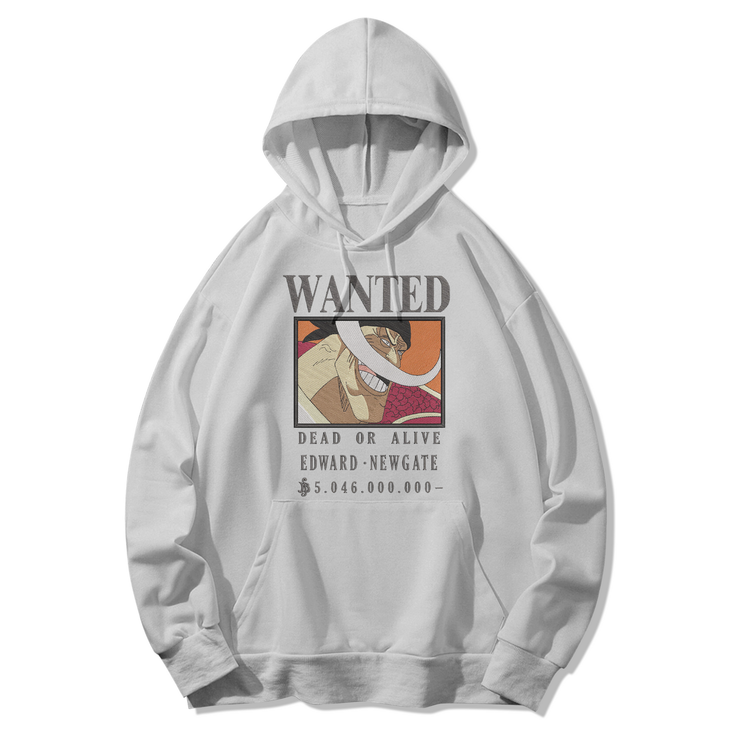 (TERZA🧵🪡)WHITE BEARD WANTED HOODIE