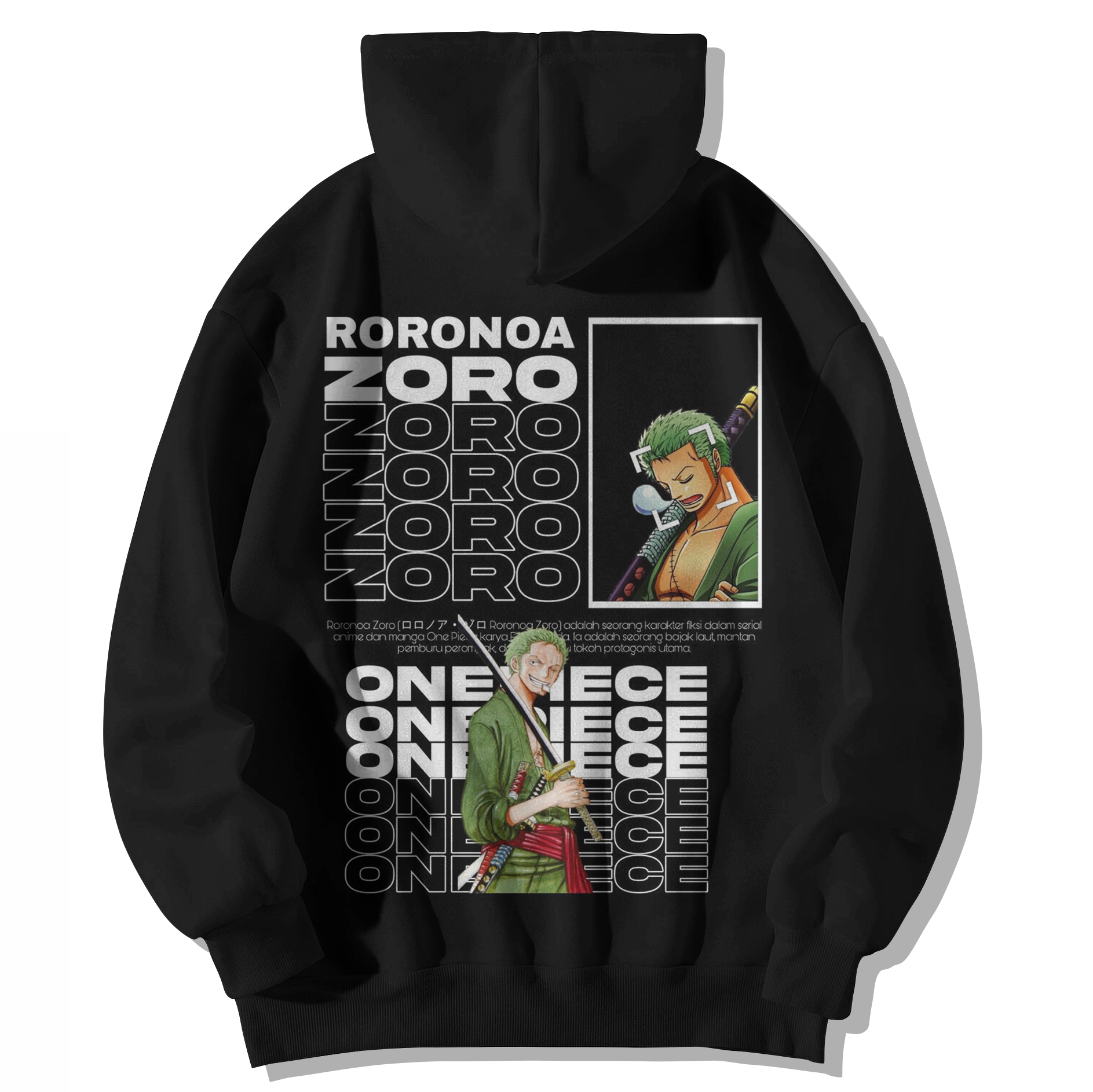 Zoro hoodie hotsell