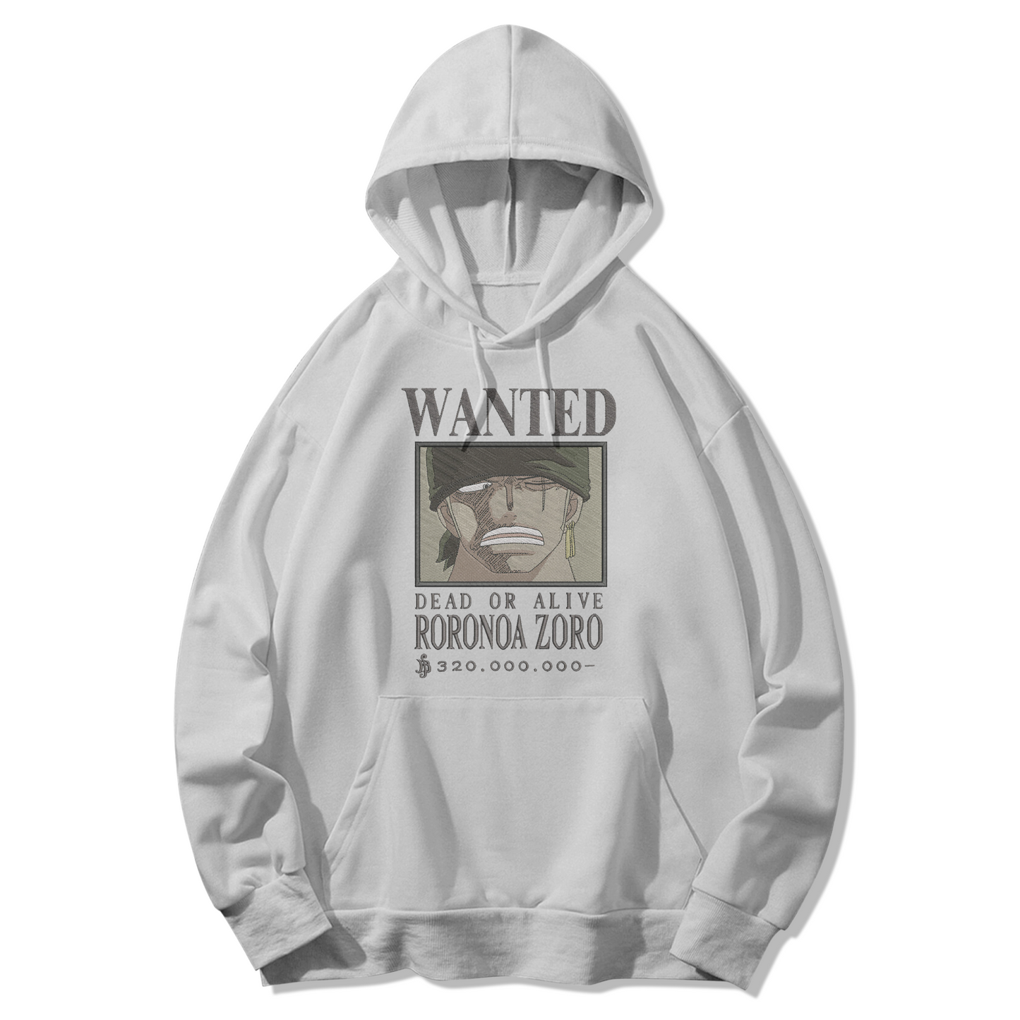 (TERZA🧵🪡) RORONOA ZORO WANTED HOODIE