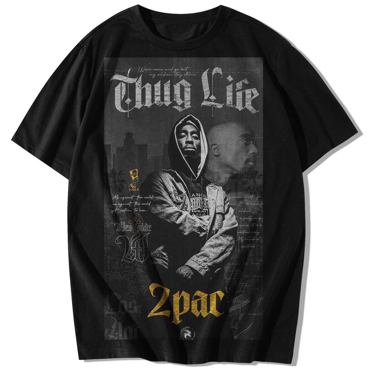 (L) 2PAC T-SHIRT 🚨PROMOTION🚨