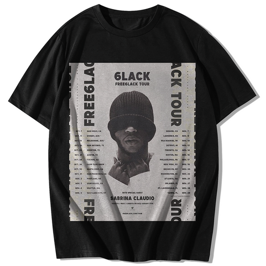 (XXL) 6LACK TSHIRT
