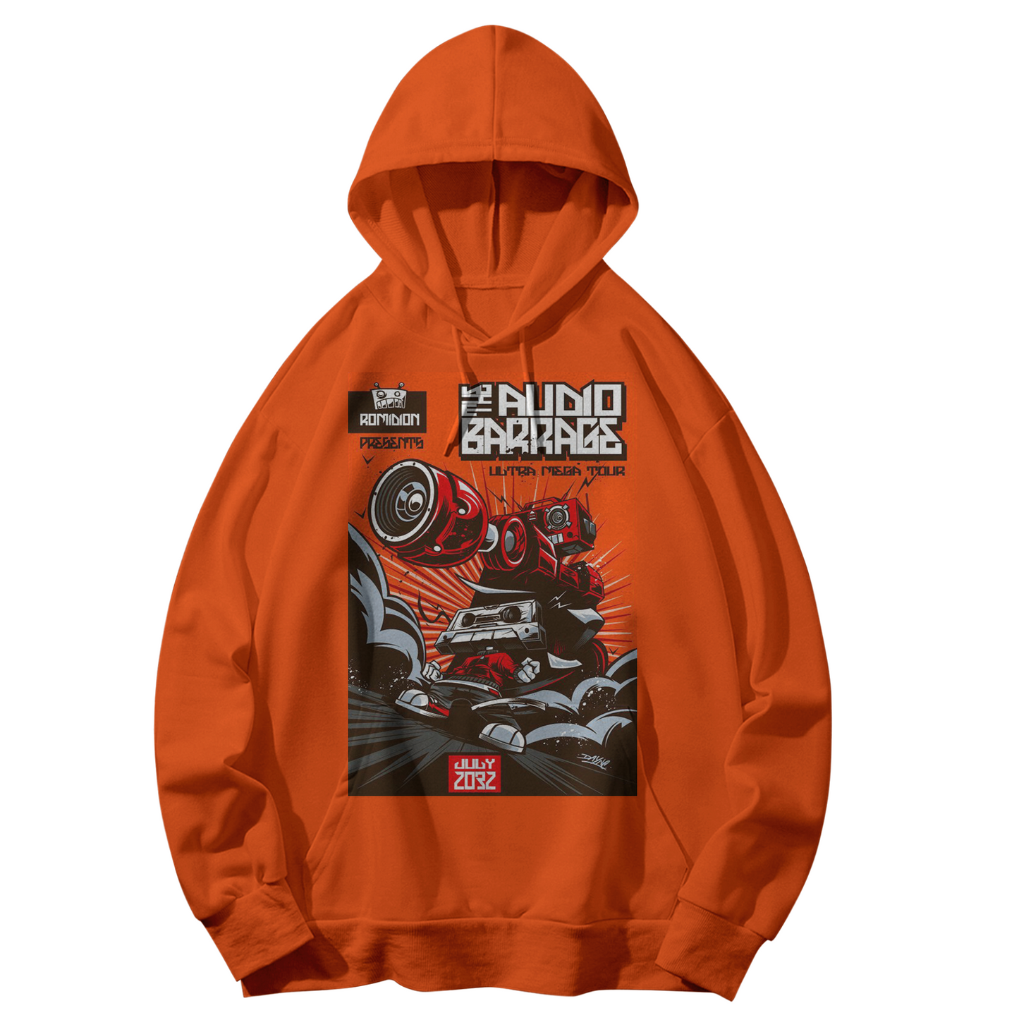 AUDIO BARRAGE HOODIE