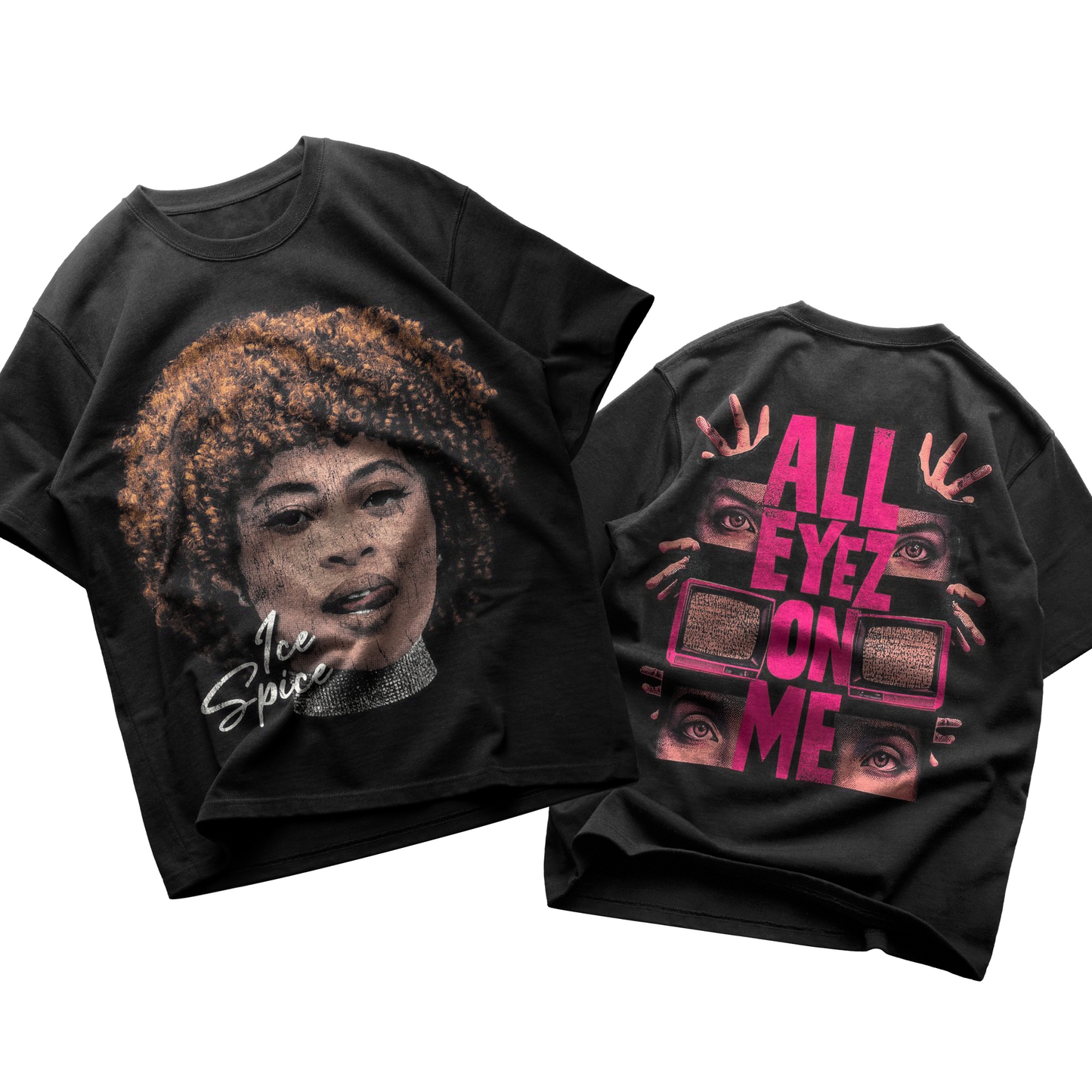 (L) ICE SPICE ALL EYEZ ON ME T-SHIRT 🚨PROMOTION🚨