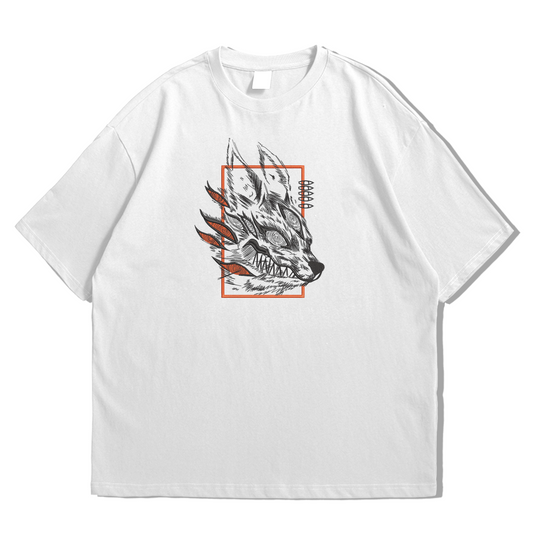 (TERZA🧵🪡) KITSUNE NO AKUMA T-SHIRT