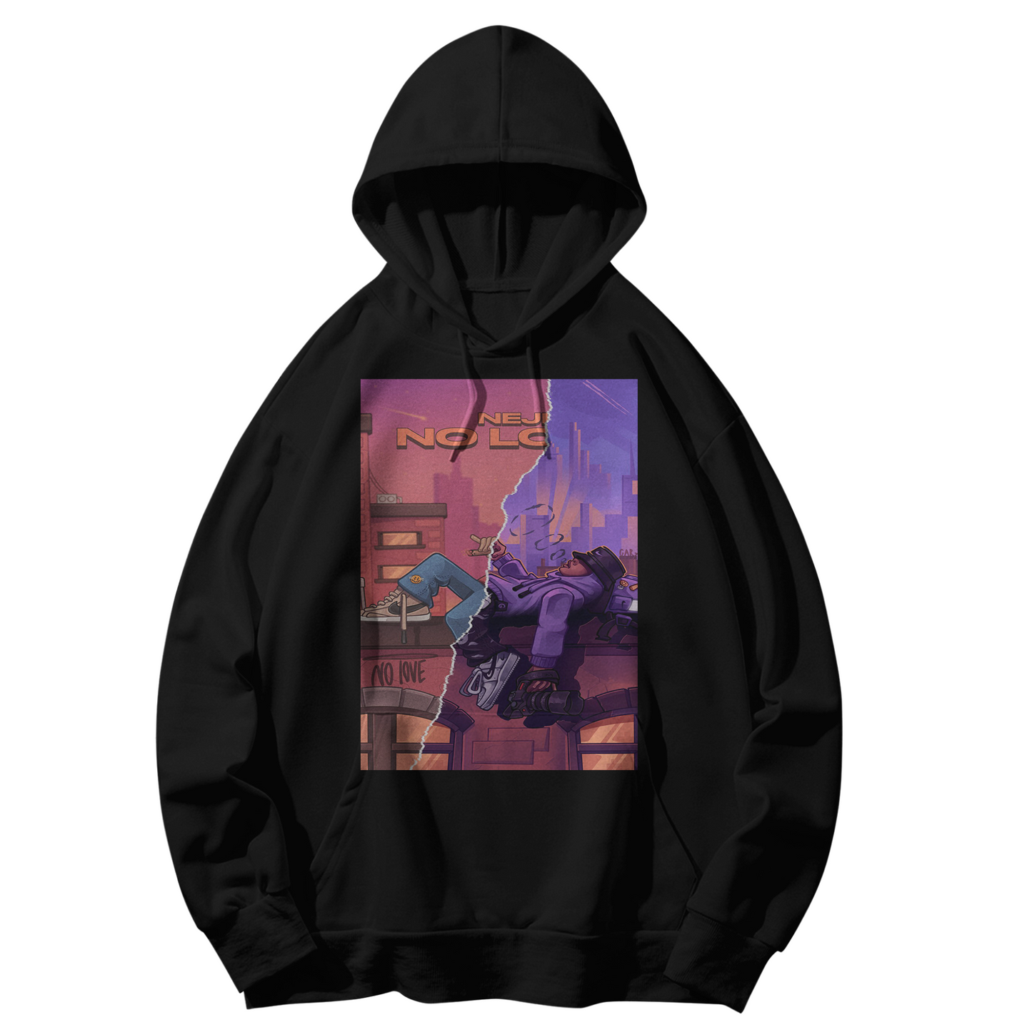 NO LOVE HOODIE