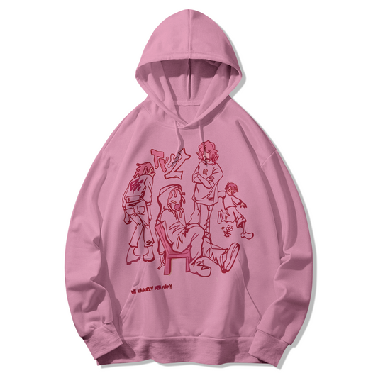 PINK HOODIE