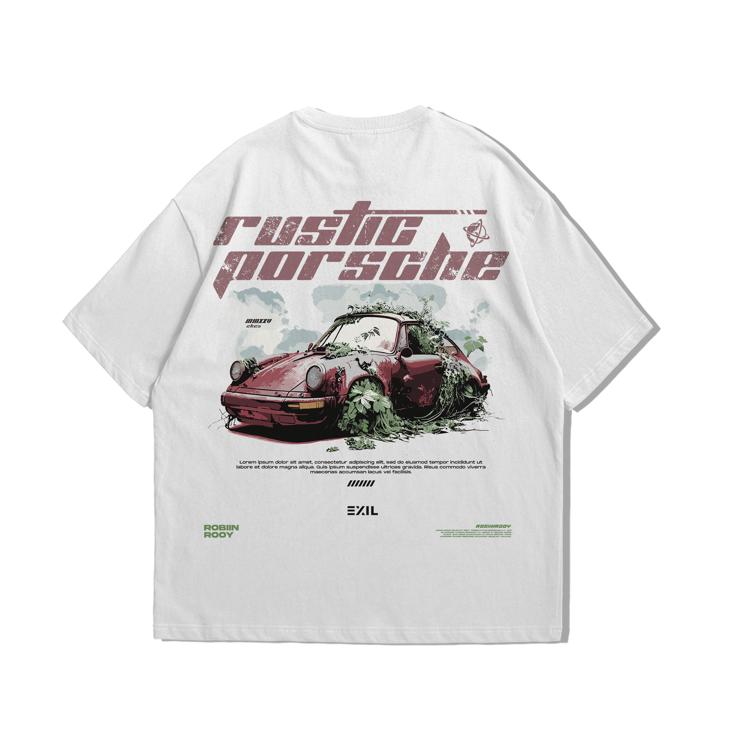 (M) RUSTIC PORSCHE T-SHIRT 🚨PROMOTION🚨