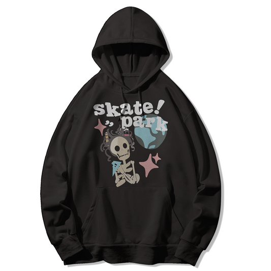 SKATE PARK SKULL HOODIE