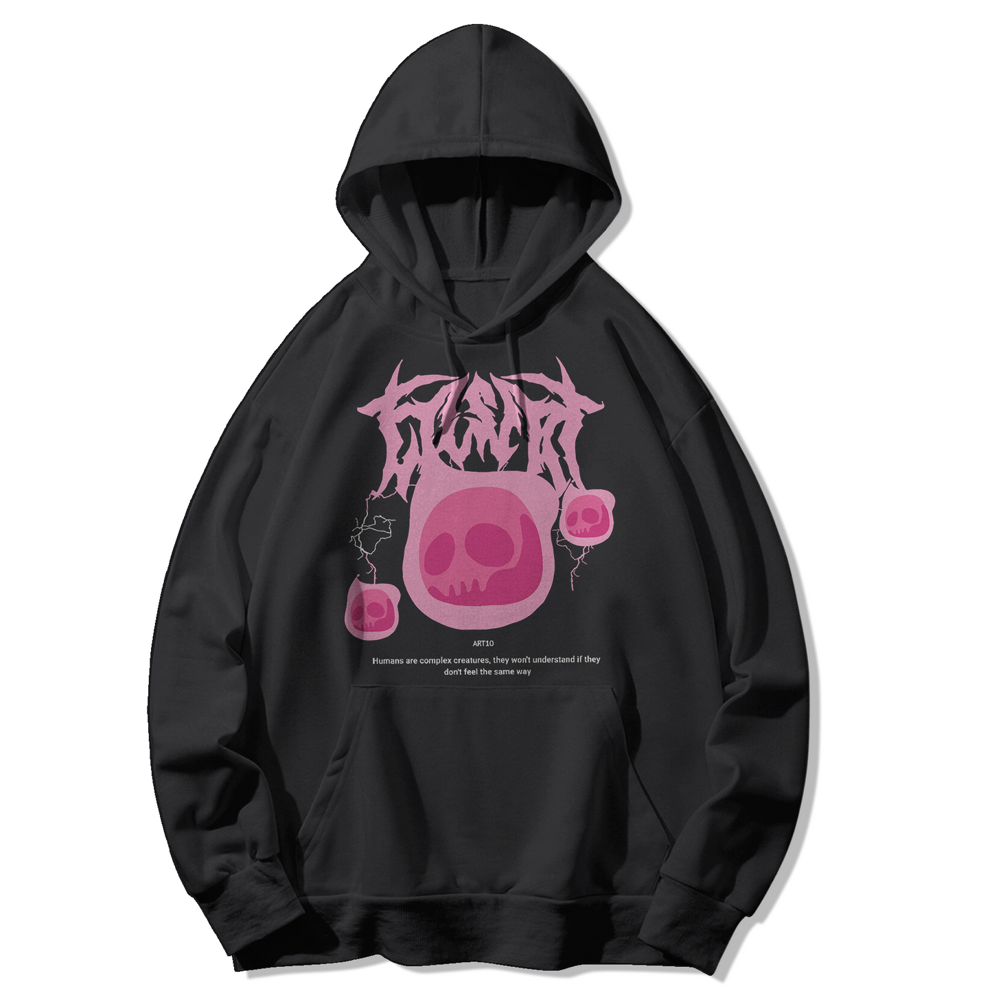 BUBBLE SKULL HOODIE