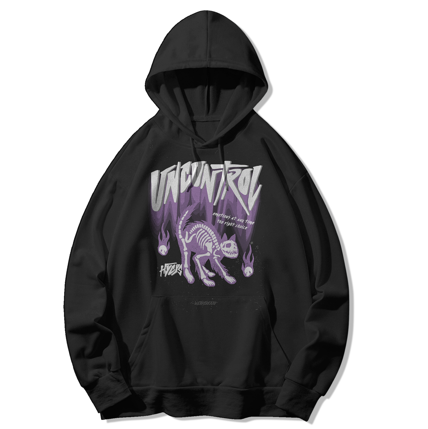 UNCONTROL SKULL HOODIE