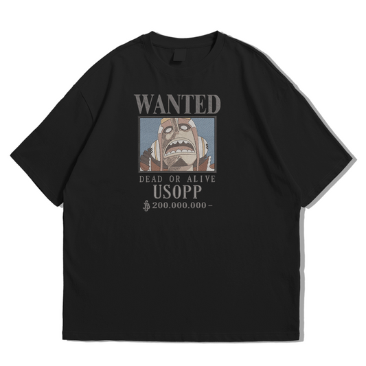 (TERZA🧵🪡) USOPP WANTED T-SHIRT
