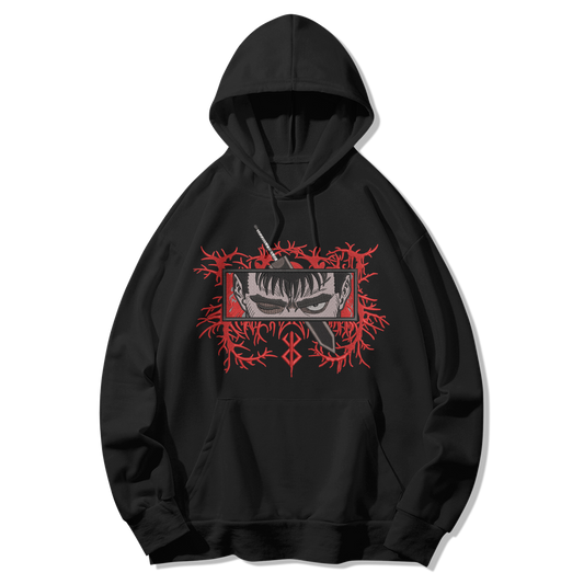 (L) (TERZA🧵🪡) BERSERK GUTS HOODIE