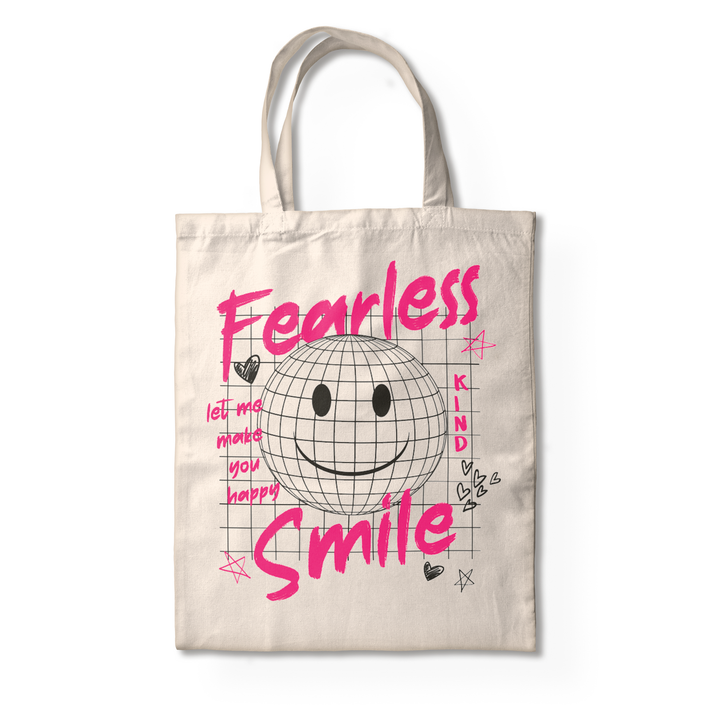 FEARLESS SMILE TOTE BAG