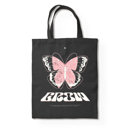 GROW BUTTERFLY TOTE BAG