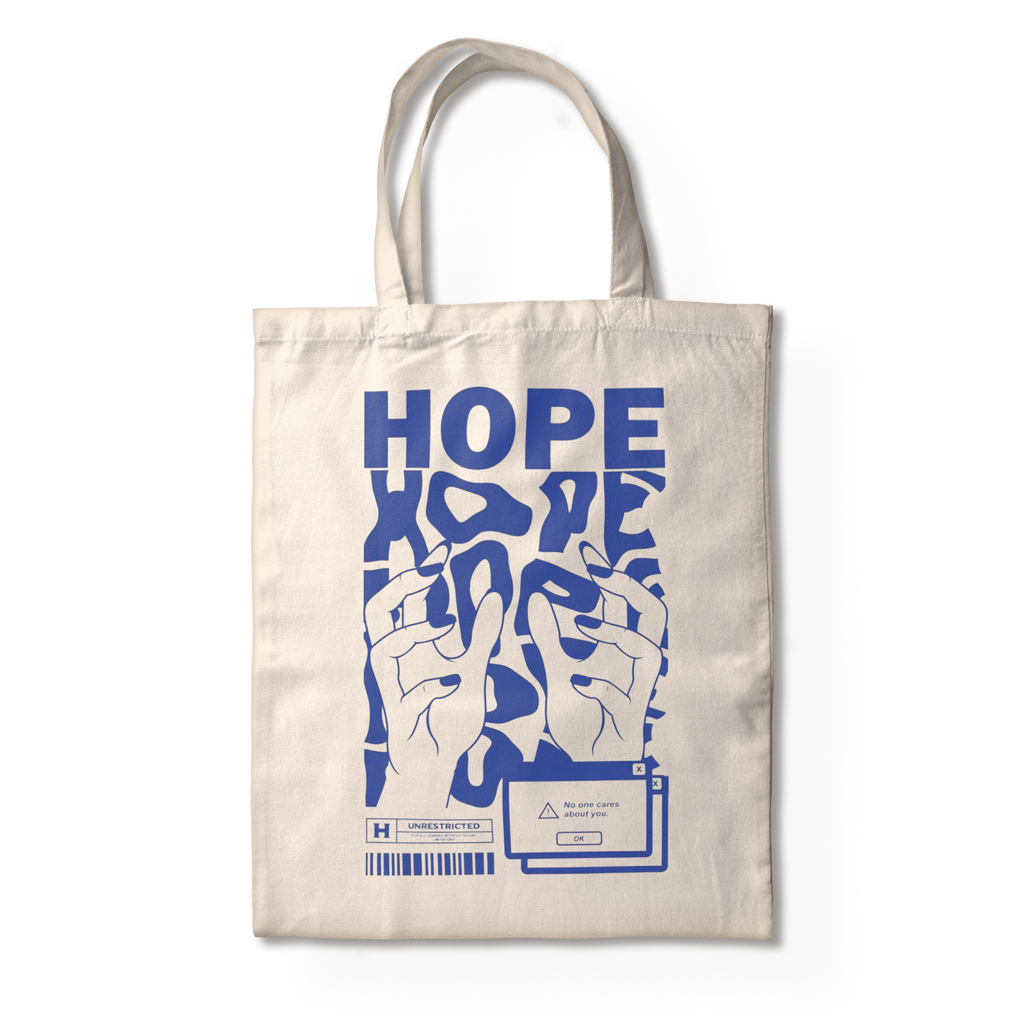 HOPE HOPE HOPE TOTE BAG