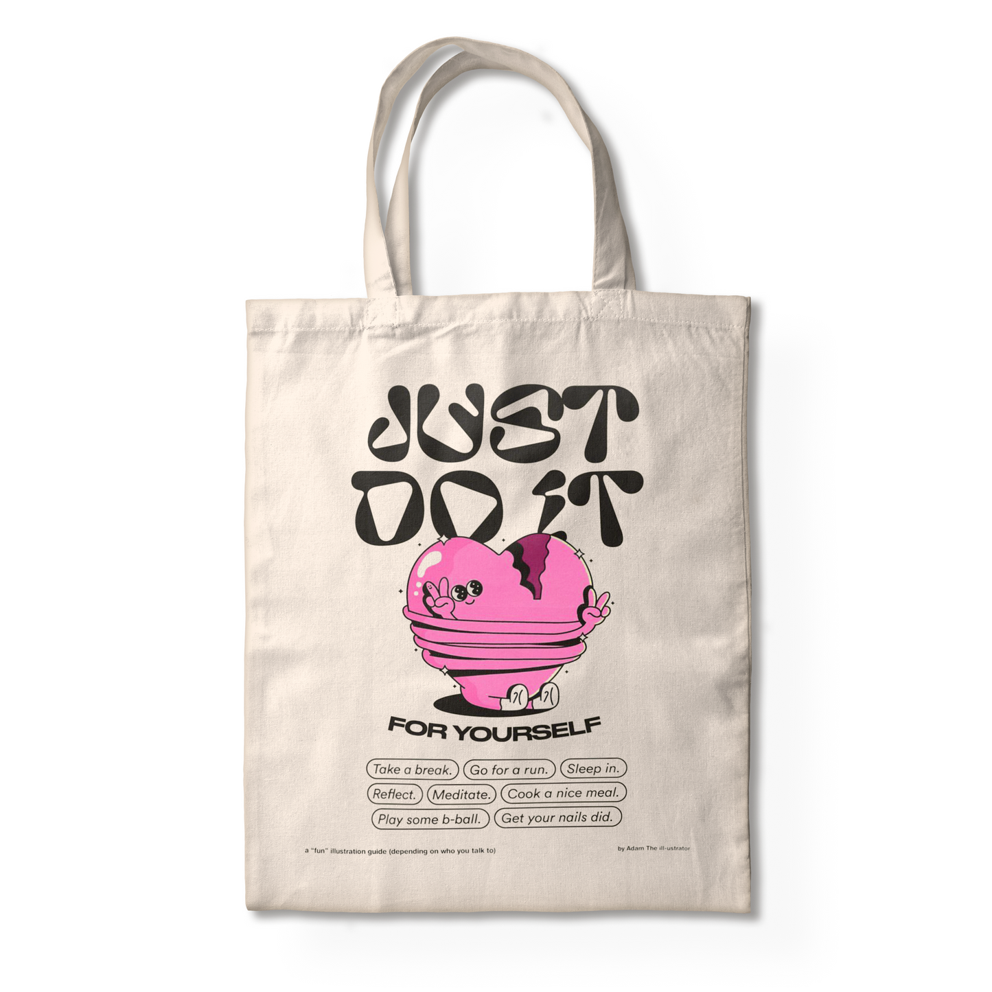 JUST DO IT TOTE BAG