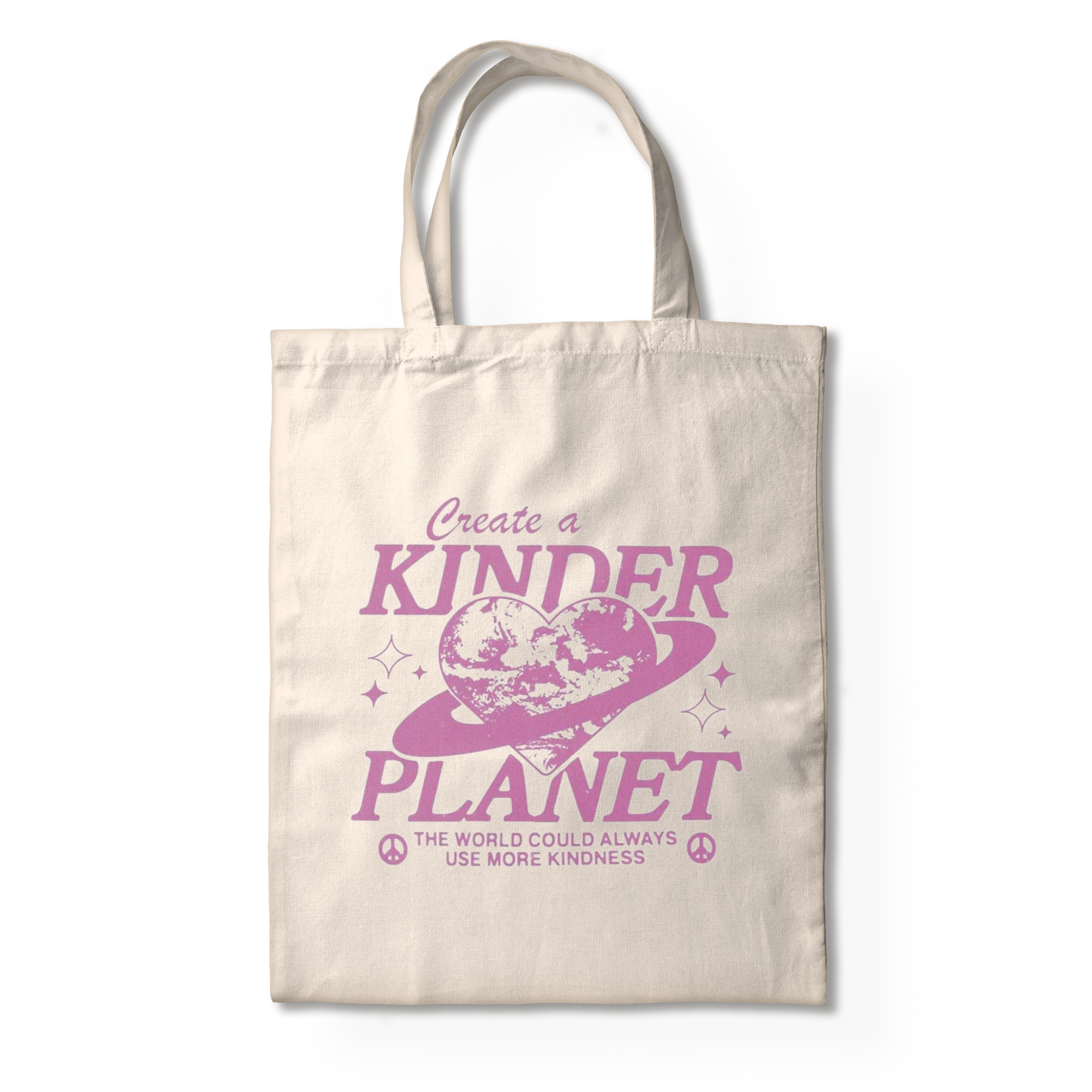 KINDER PLANET TOTE BAG