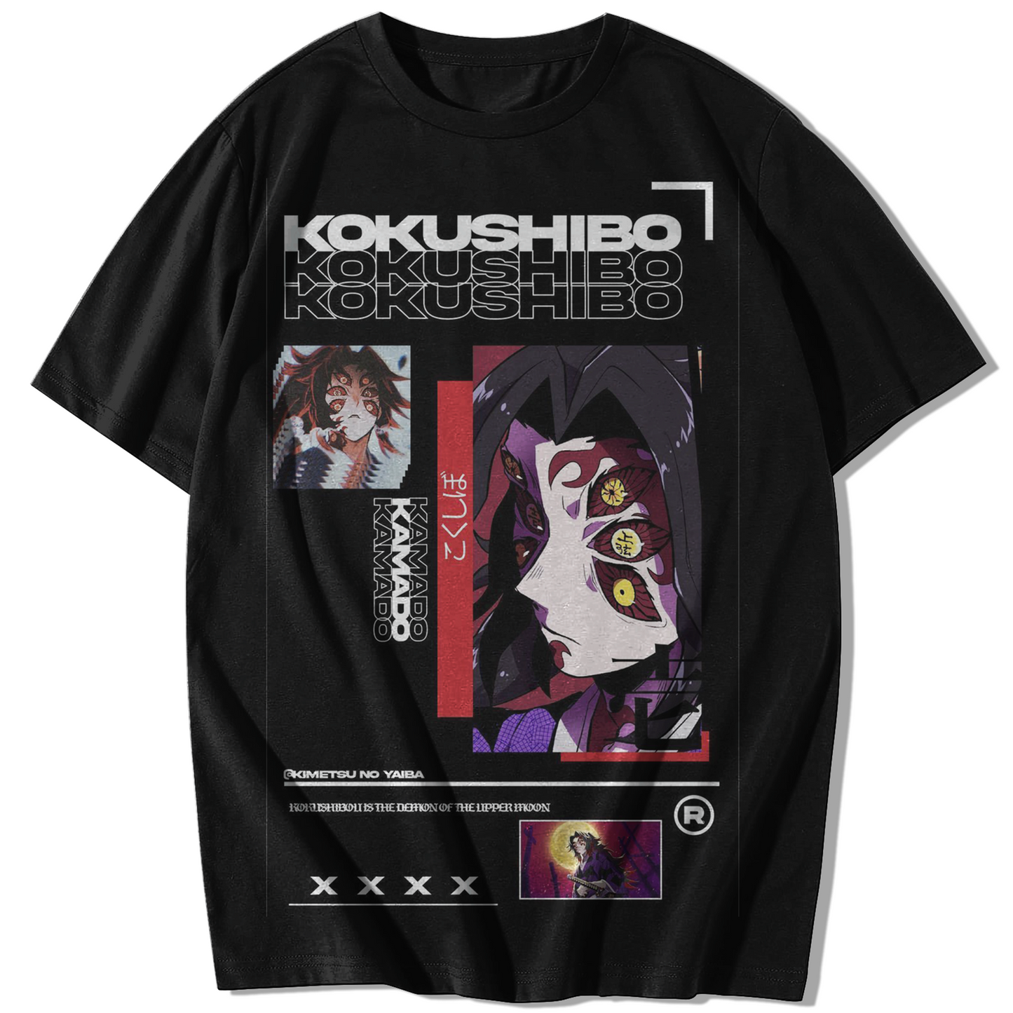 KOKUSHIBO DEMON SLAYER T-SHIRT