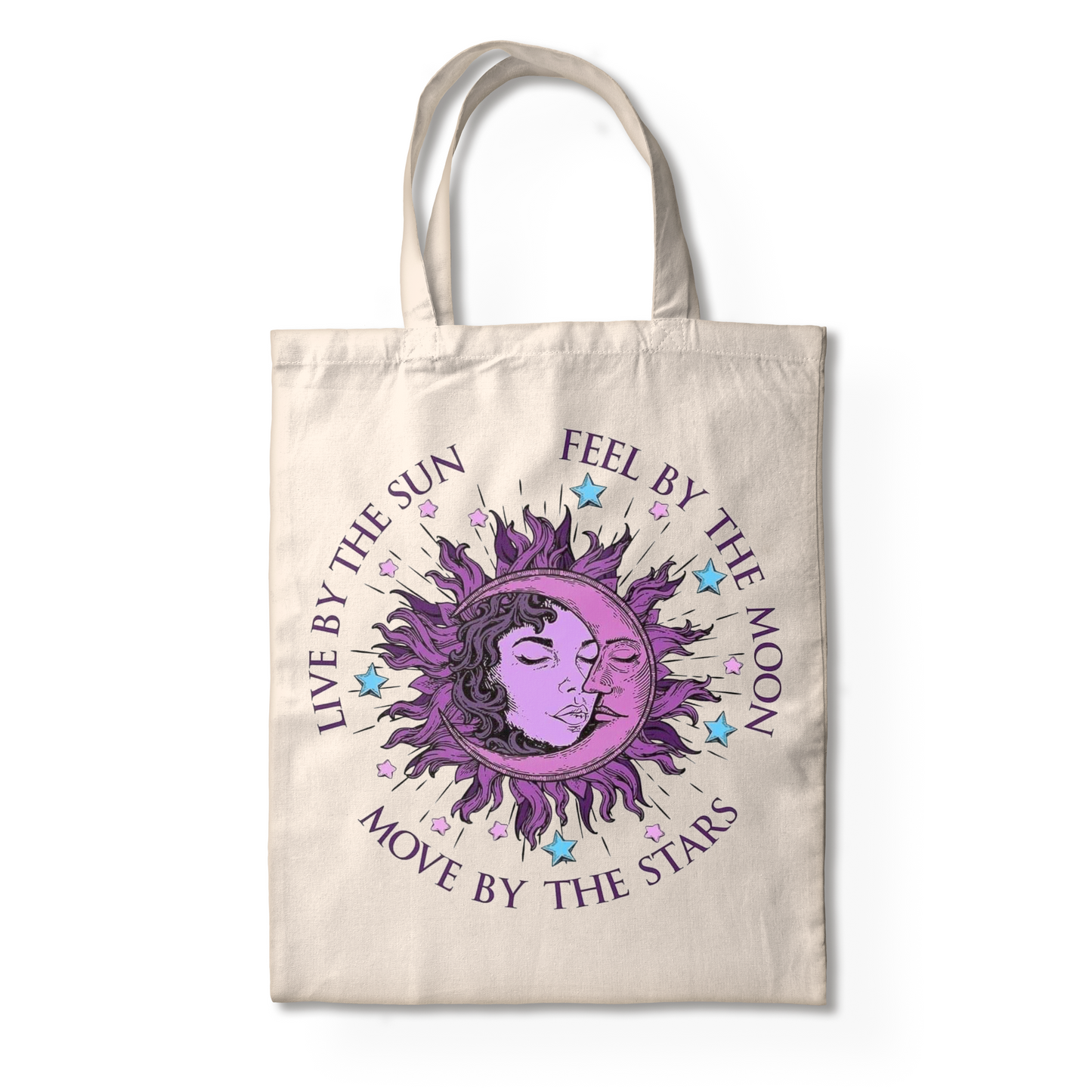 MOON & SUN & STARS TOTE BAG