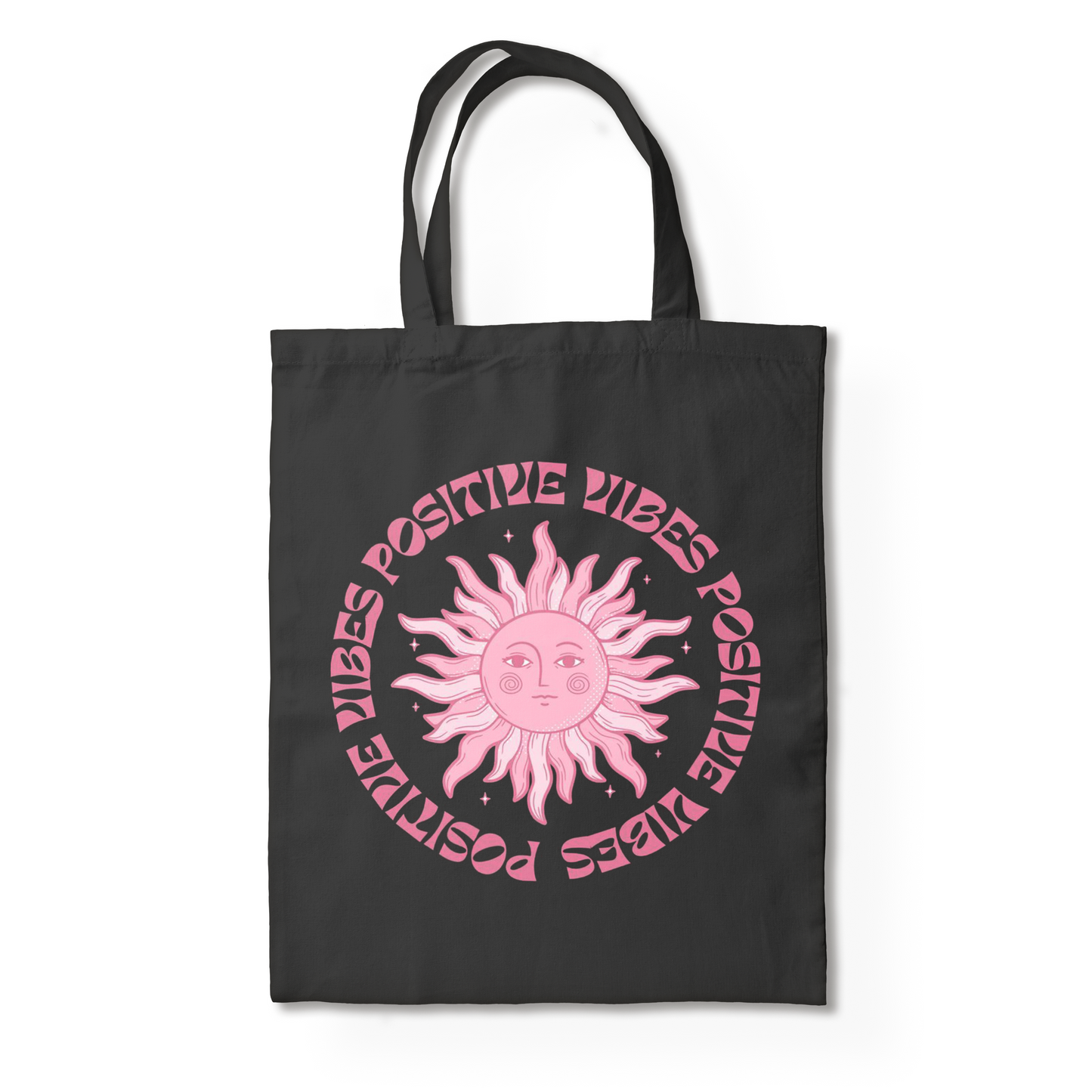 POSITIVE VIBES TOTE BAG