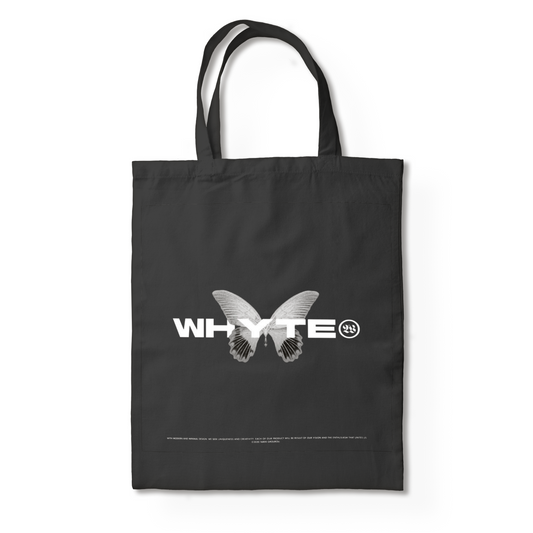 WHYTE BUTTERFLY TOTE BAG