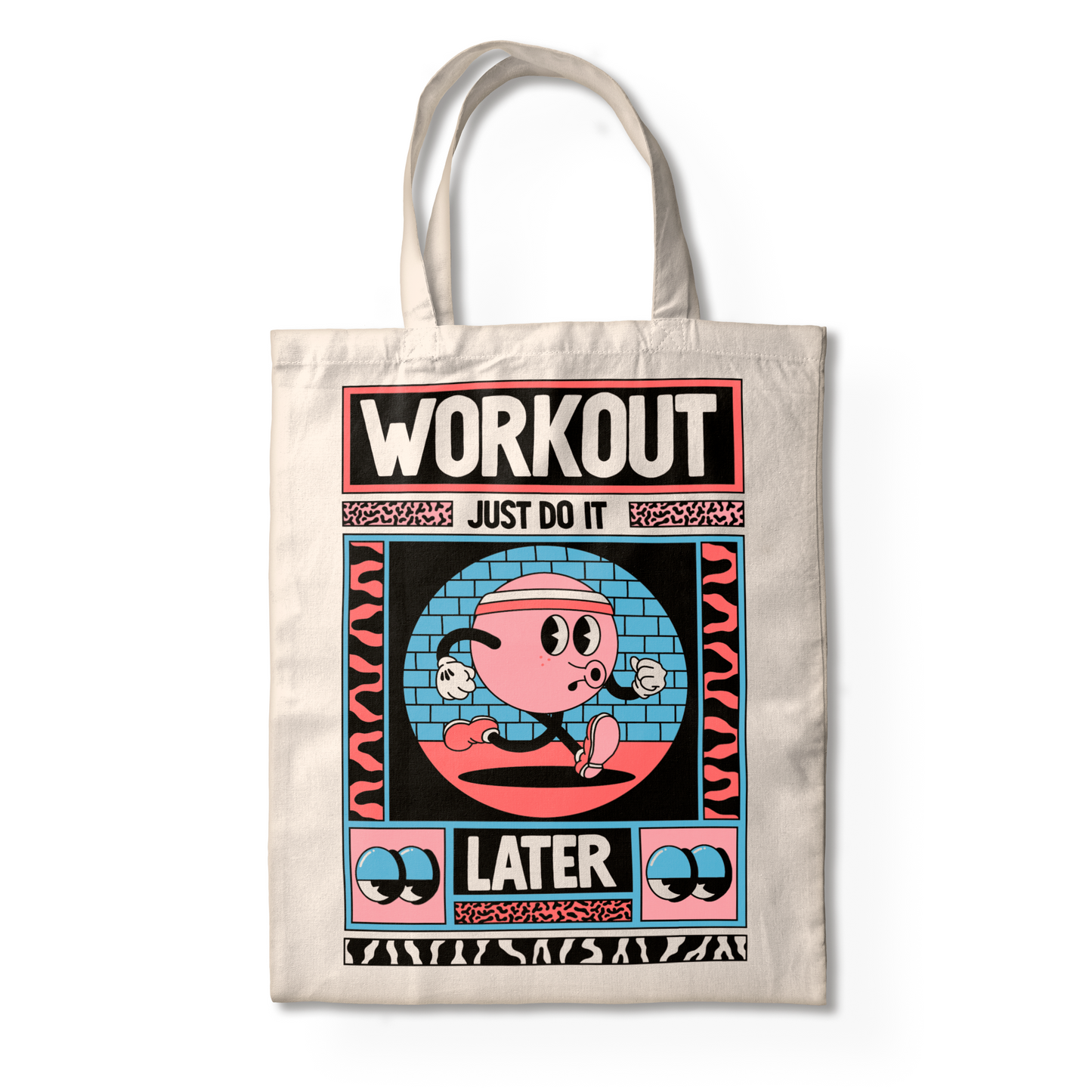 WORKOUT LATER TOTE BAG